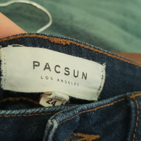 PACSUN JEAN MINI SKIRT - Picture 3 of 4